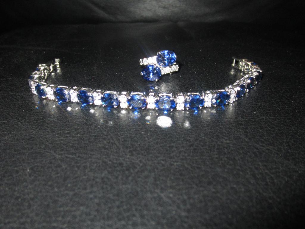 Комплект синий. УКРАШЕНИЯ