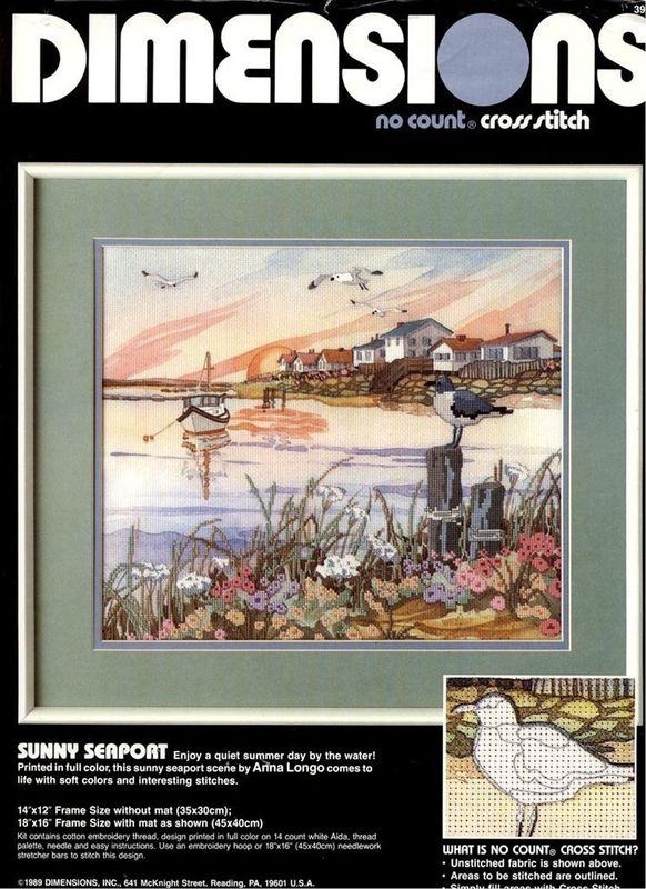 03932 Sunny seaport. Dimensions