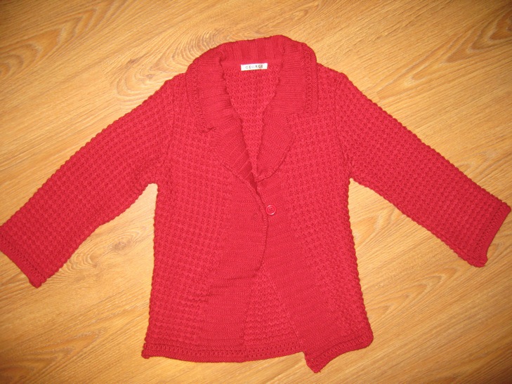 Джемпер 128-134. ДЕВИЧЬЕ-КОФТОЧКИ С ДЛИННЫМ И КОРОТКИМ РУКАВОМ