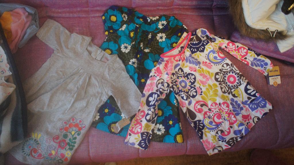 Часть дочкиных покупок. Хвасты ЗШ