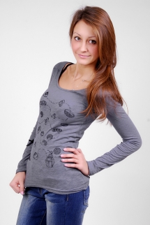  LW12-1712. Футболка с длинным рукавом