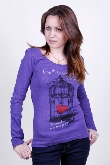 LW12-1527. Футболка с длинным рукавом