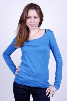 LW12-1507. Футболка с длинным рукавом