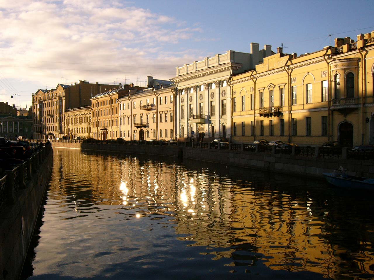 Санкт-Петербург. Немного солнца в холодной воде. Мой город
