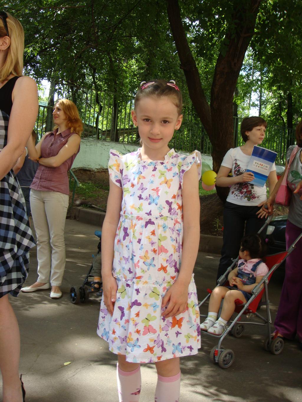 Парк культуры 2011г. Дочка Варя