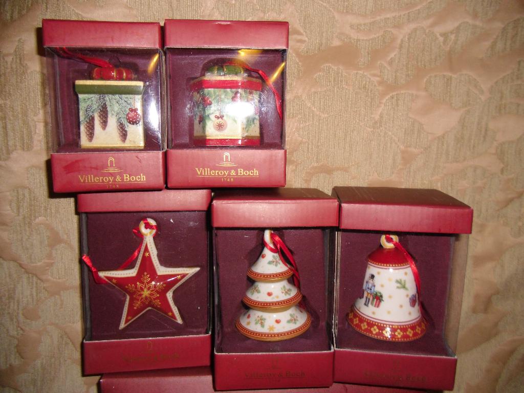 Ёлочные игрушки. Виллерой