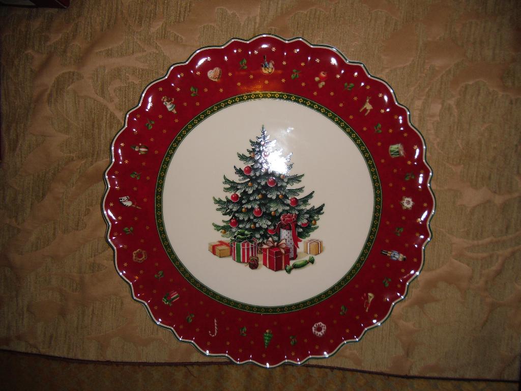 Блюдо для рождественского печенья. Виллерой