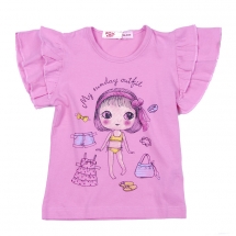 Майка для девочек (BGS12-37004). Майка