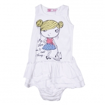 Платье для девочек (BGS12-51010). Платье