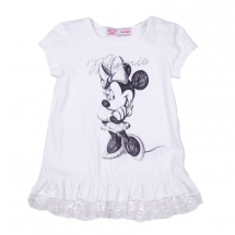 Футболка с кор. рукавом для девочек (BGS12-30005S). Футболка