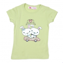 Футболка с кор. рукавом для девочек (BGS12-31007). Футболка