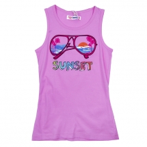 Майка для девочек (KGS12-94107). Майка