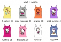 Майка для девочек (KGS12-94109). Майка