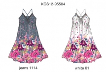 Платье для девочек (KGS12-95504). Платье