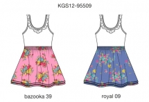 Платье для девочек (KGS12-95509). Платье