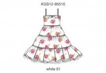 Платье для девочек (KGS12-95510). Платье