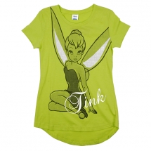 Футболка с кор. рукавом для девочек (KGS12-93102A). Футболка