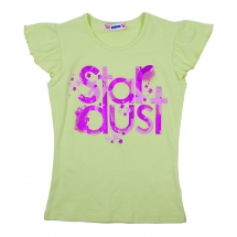 Футболка с кор. рукавом для девочек (KGS12-93717). Футболка