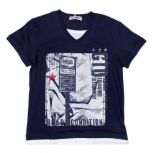 Футболка с кор.рукавом для мальчиков (KBS12-93752). Футболка