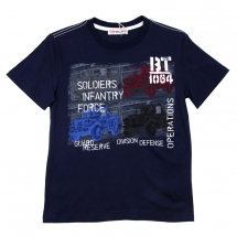 Футболка с кор.рукавом для мальчиков (KBS12-93764). Футболка