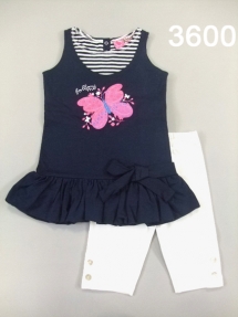 Костюм-двойка для девочек (Z12-3600). Костюм-двойка