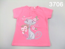 Футболка для девочек (Z12-3706). Футболка