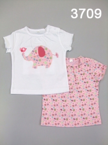 Комплект футболок для девочек (Z12-3709). Футболка