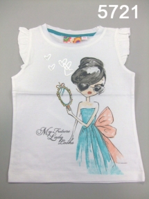 Майка для девочек (Z12-5721). Майка