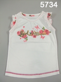 Майка для девочек (Z12-5734). Майка