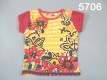 Футболка для девочек (Z12-5706). Футболка