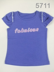 Футболка для девочек (Z12-5711). Футболка