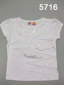 Футболка для девочек (Z12-5716). Футболка
