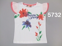 Футболка для девочек (Z12-5732). Футболка