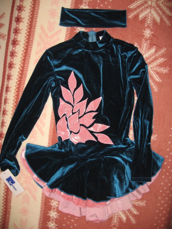 Новое платье с повязкой . ДЕВИЧЬЕ-ДЛЯ ХУДОЖЕСТВЕННОЙ ГИМНАСТИКИ И ФИГУРНОГО КАТАНИЯ