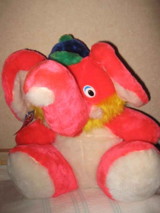 Новая слониха розовая. ДЕТЯМ-ИГРУШКИ,КНИГИ