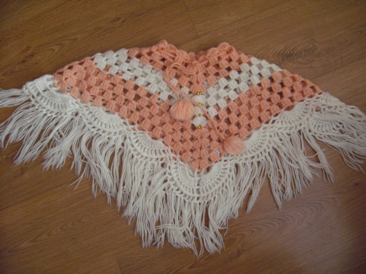 ПОНЧО. ДЕВИЧЬЕ-КОФТОЧКИ С ДЛИННЫМ И КОРОТКИМ РУКАВОМ