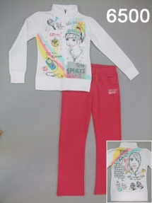 Костюм-двойка для девочек (Z12-6500). Костюм-двойка