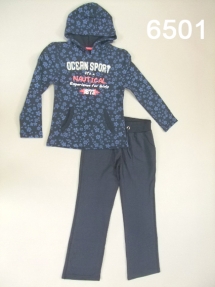 Костюм-двойка для девочек (Z12-6501). Костюм-двойка