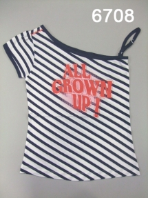 Футболка для девочек (Z12-6708). Футболка