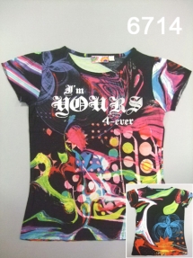 Футболка для девочек (Z12-6714). Футболка