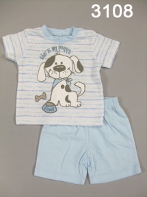 Костюм-двойка для мальчиков (Z12-3108). Новорожденные