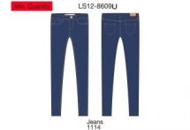 Джинсы женские (LS12-8609). Джинсы