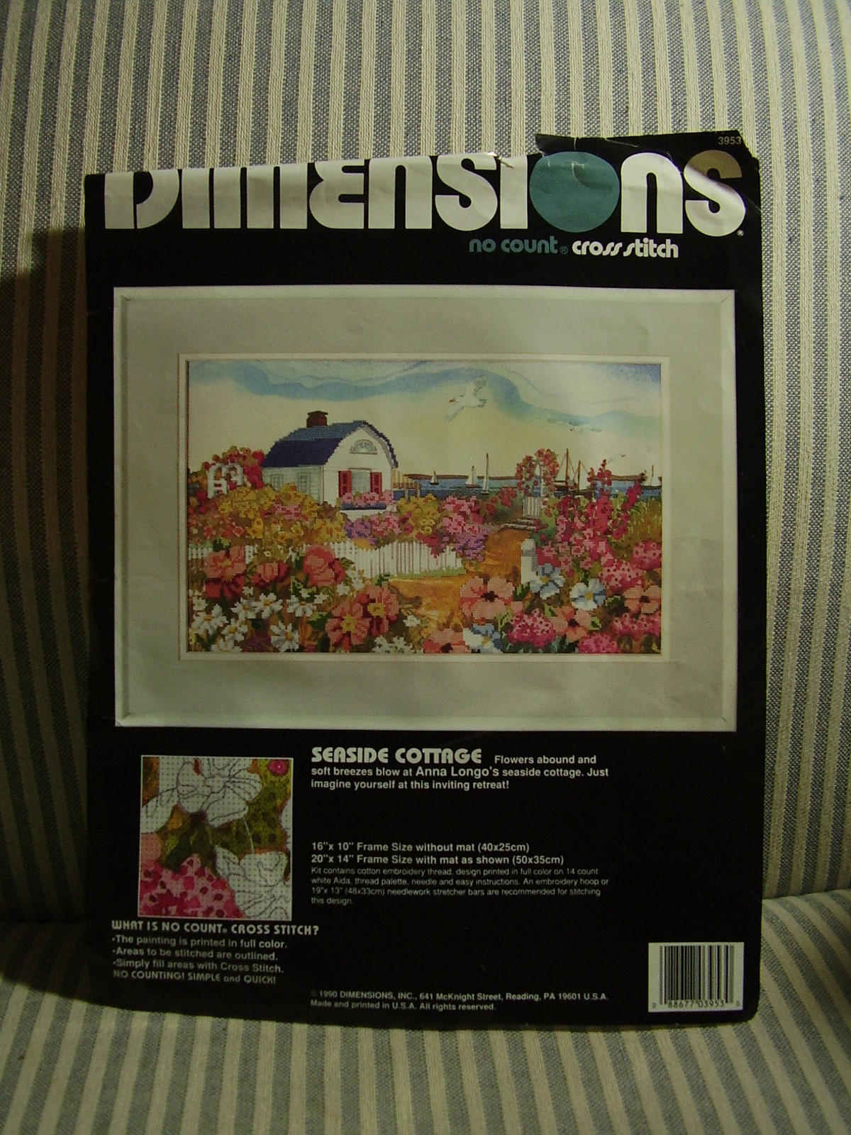 03953 Seaside Cottage. Dimensions