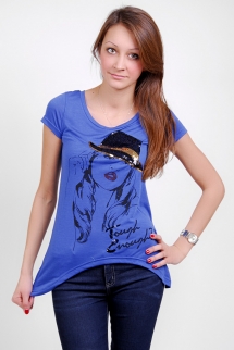 Футболка с коротким рукавом (LS11-1237). Футболка с коротким рукавом