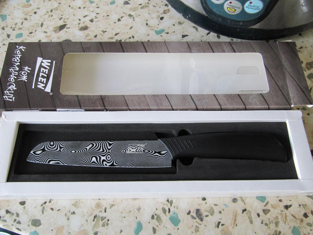 Нож филейный 15см 'дамасская сталь'. Посуда WEL*EN