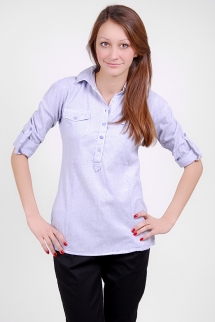 Q1125. Рубашка с длинным рукавом