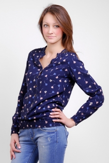 S2885. Рубашка с длинным рукавом