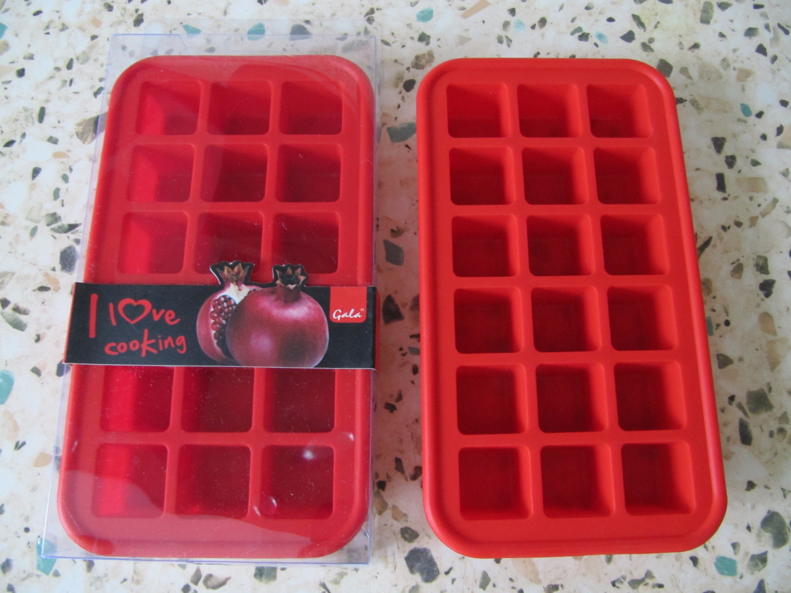 Формочка для льда Кубики. Силикон