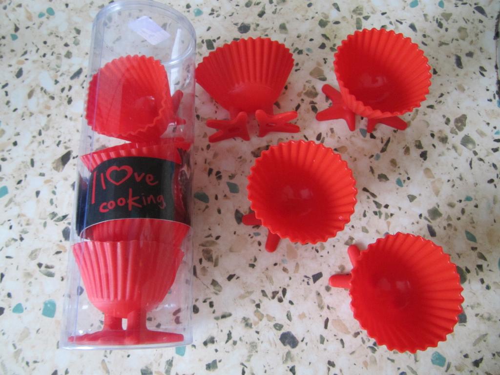 Формочка для кекса 4шт. Силикон