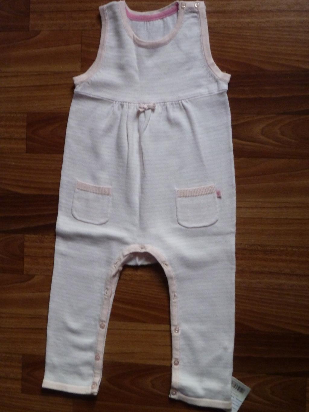 Новый трикот.полукомбез Маза 80-86. Детская одежда 74-86